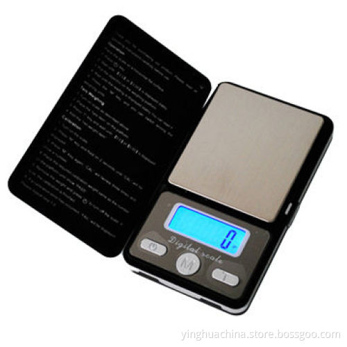 Digital Mini Electronic Pocket Scale for Calibration, Tare Jewelry/Gold/Diamond/Pill, Portable PSB04
